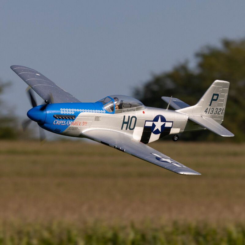 E-flite P-51D Mustang 1.2m PNP "Cripes A'Mighty 3rd"